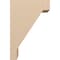 Ekena Millwork 8"W x 16"D x 24"H Classic Burlington Rough Cedar Woodgrain TimberThane Corbel, Primed Tan CORUR08X16X24BURRCPR - alternate 2